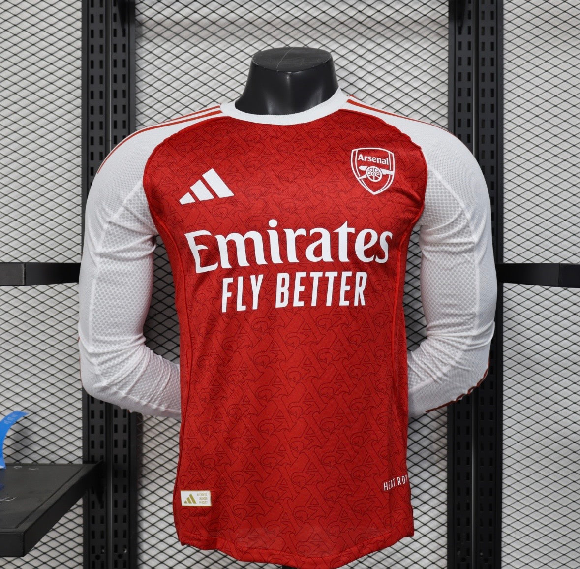Maillot Arsenal Domicile Manches Longues 2025/2026