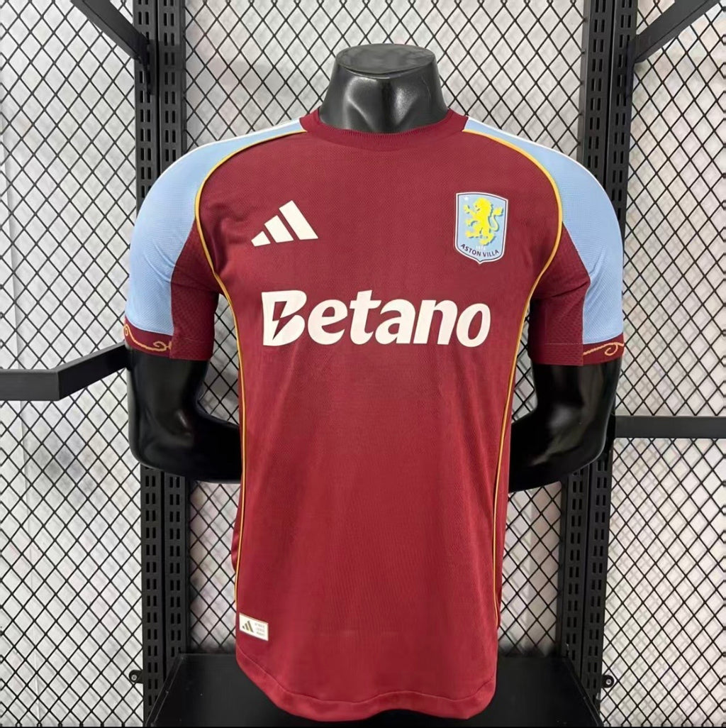 Maillot Aston Villa Domicile 2025/2026 – Version Player