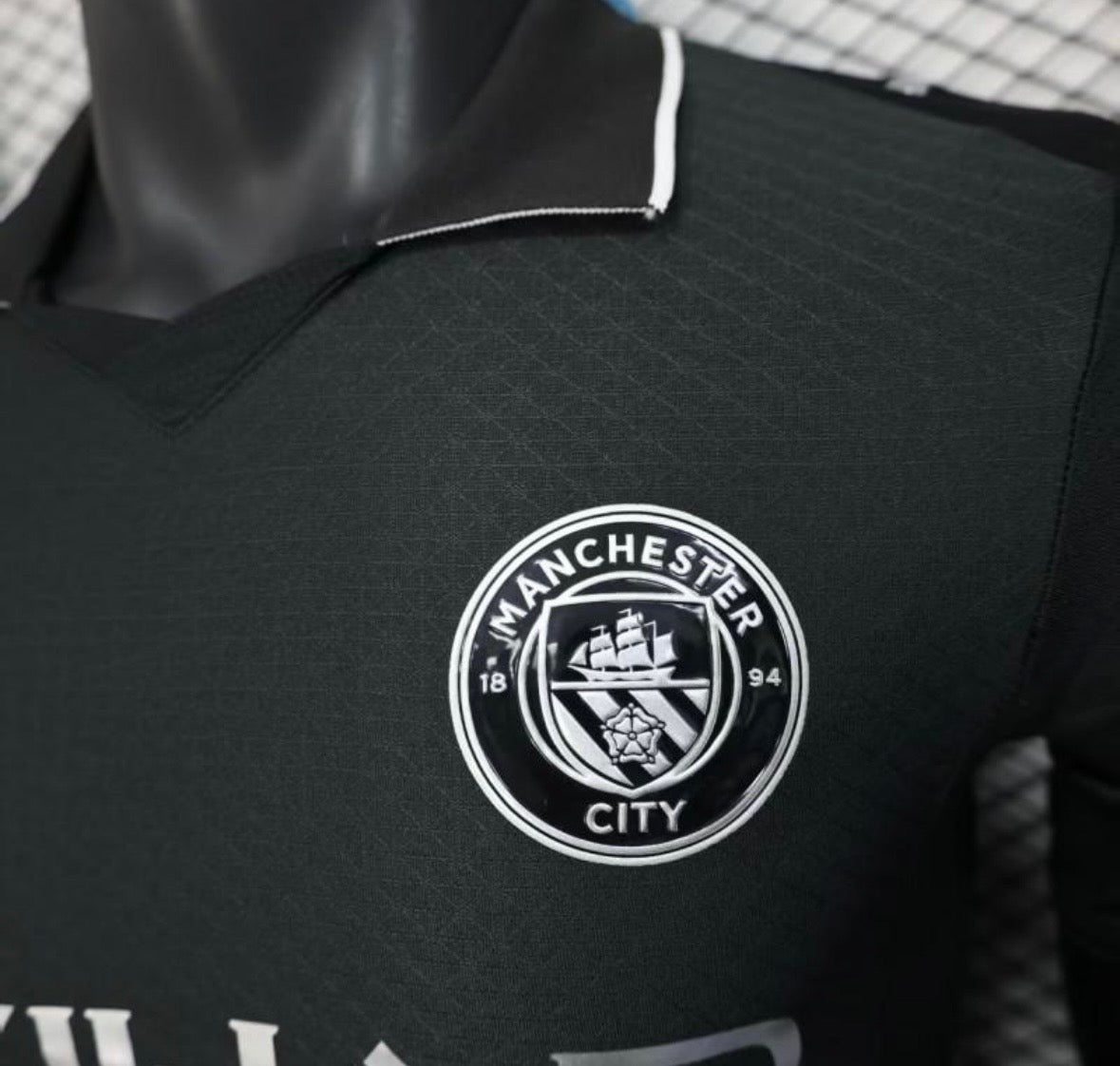 Maillot Player Version Manchester City Extérieur 2025/2026 – Noir