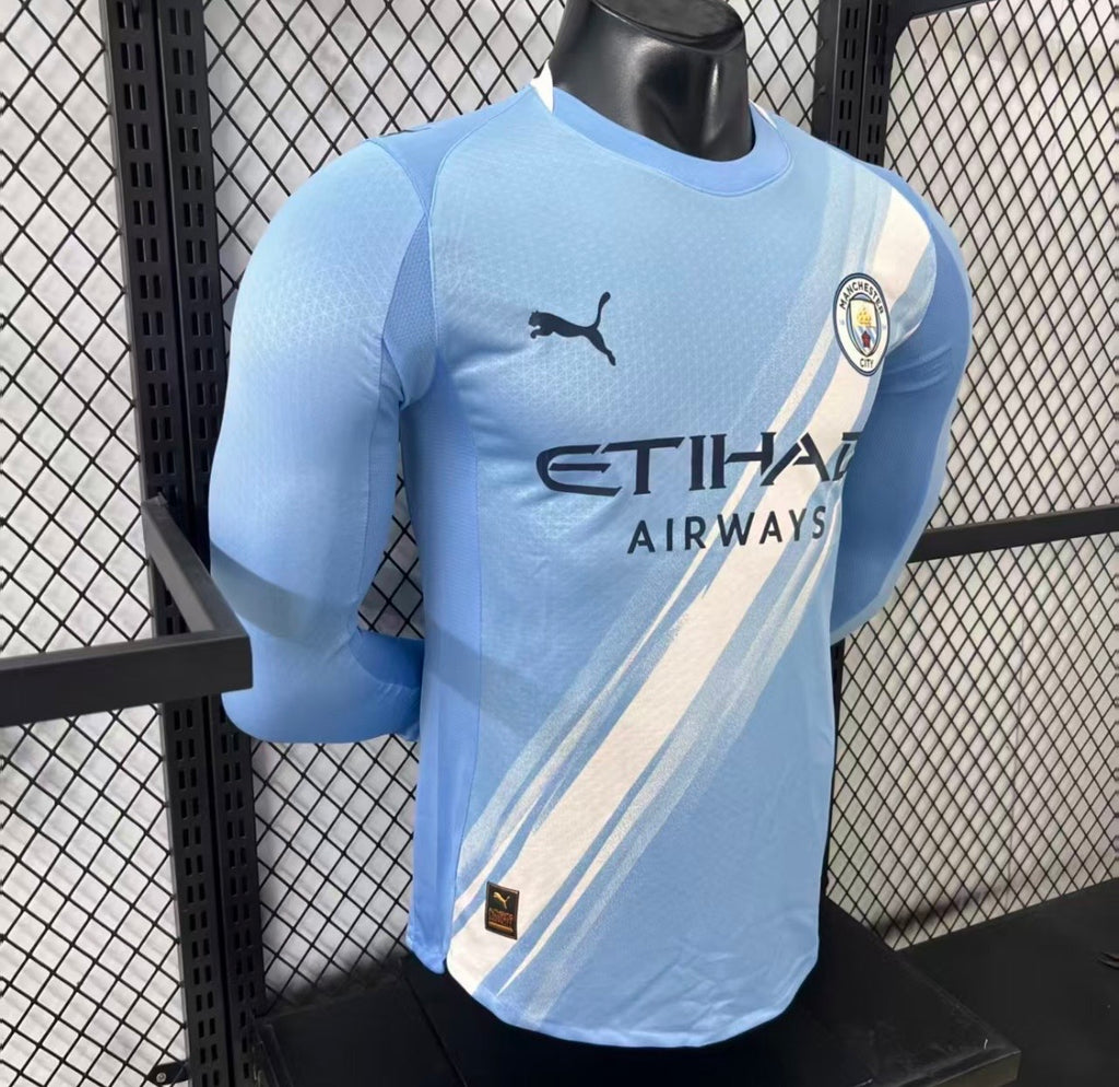 Maillot Manchester City Domicile Manches Longues 2025/2026