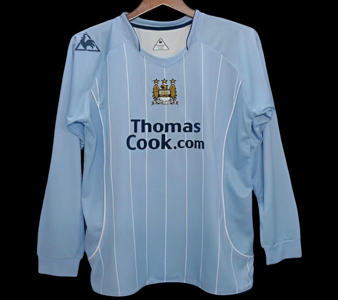 Maillot Rétro Manchester City Domicile Manches Longues 2007/2008