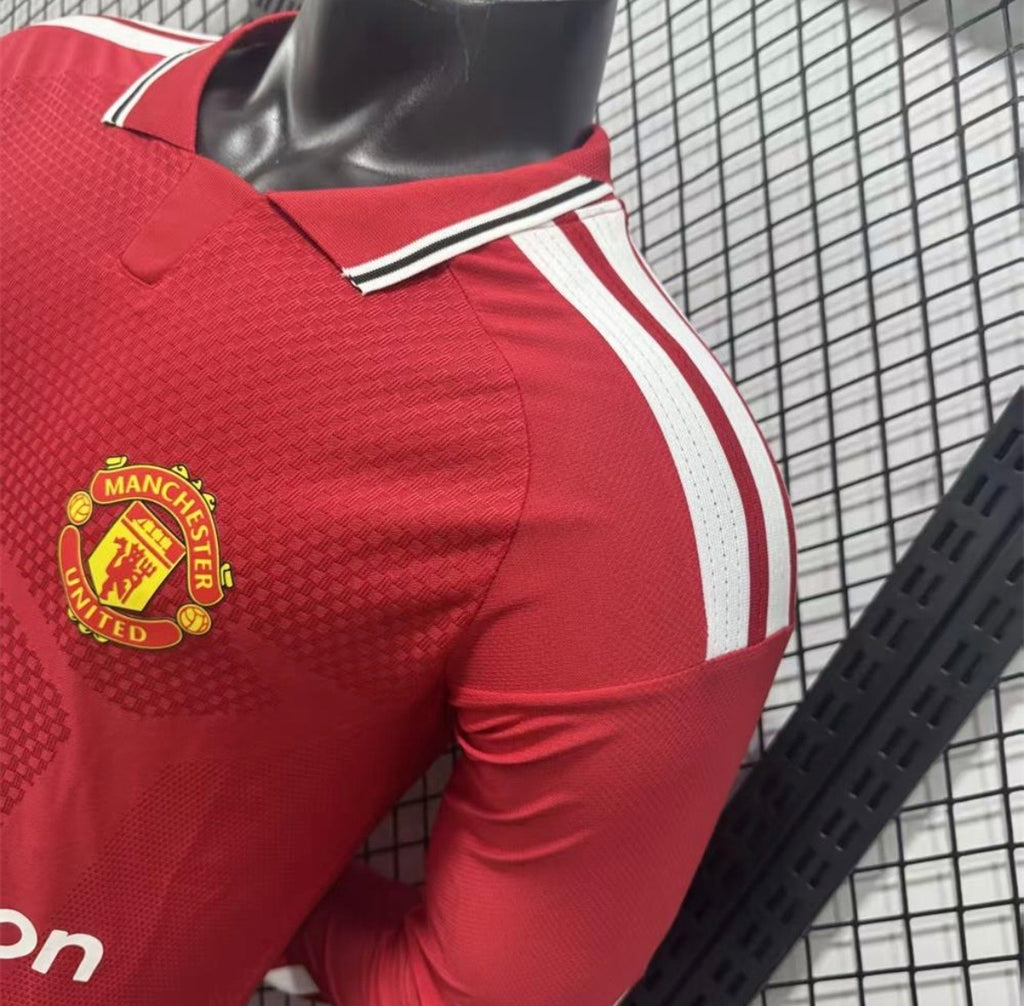 Maillot Manchester United Domicile Manches Longues 2026/2027