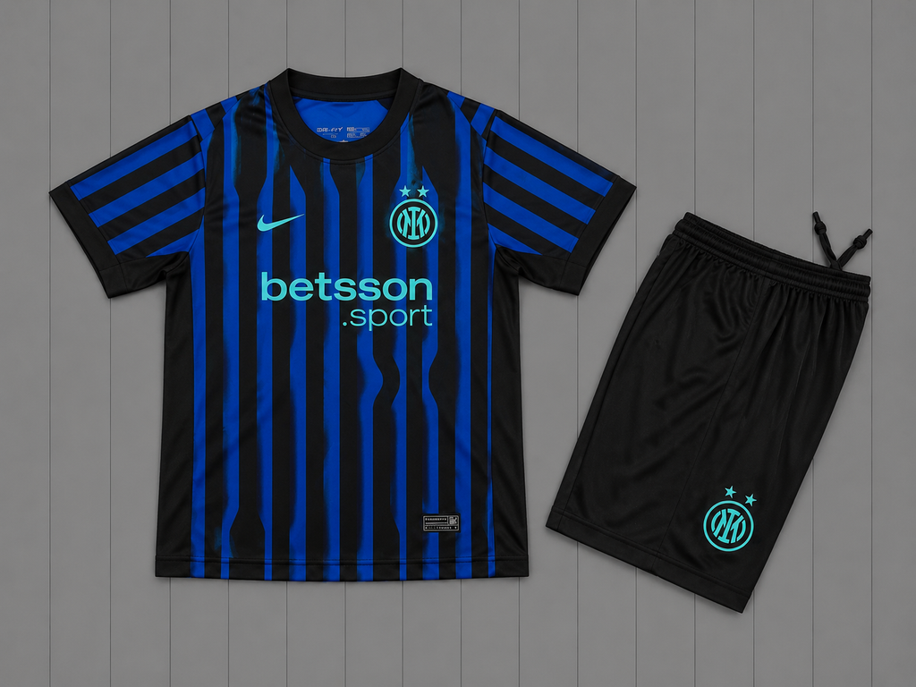 Ensemble Inter Milan Domicile 2025/2026 - Enfant & Adulte