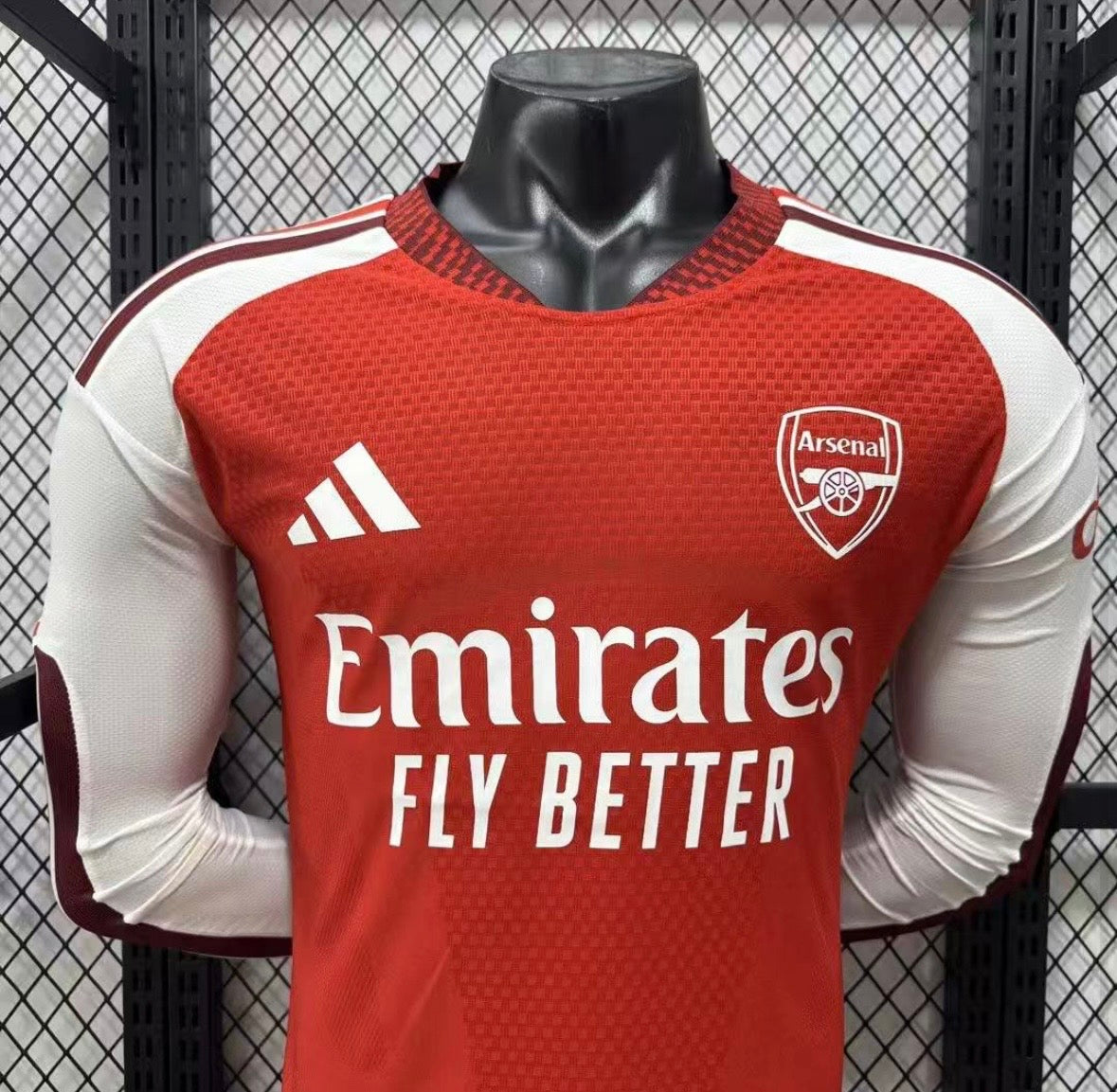 Maillot Arsenal Domicile Manches Longues 2026/2027