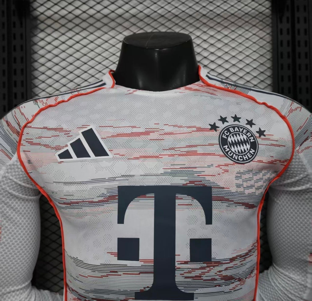 Maillot Bayern Munich Extérieur Manches Longues 2025/2026