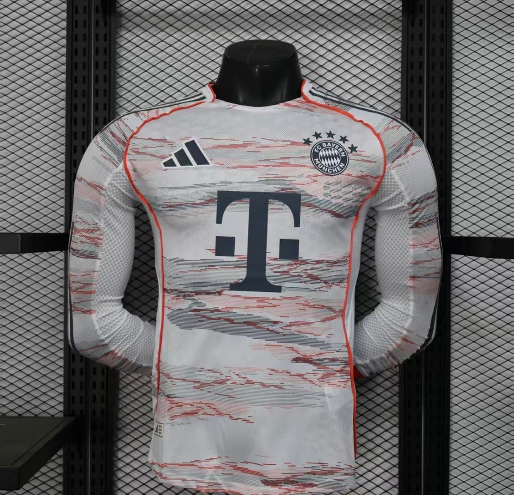 Maillot Bayern Munich Extérieur Manches Longues 2025/2026