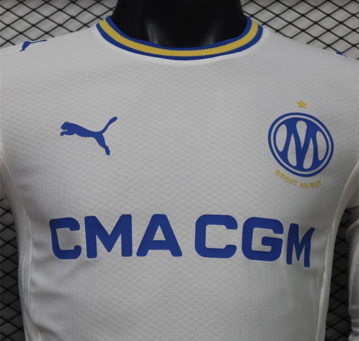 Maillot Olympique de Marseille Domicile Manches Longues 2026/2027