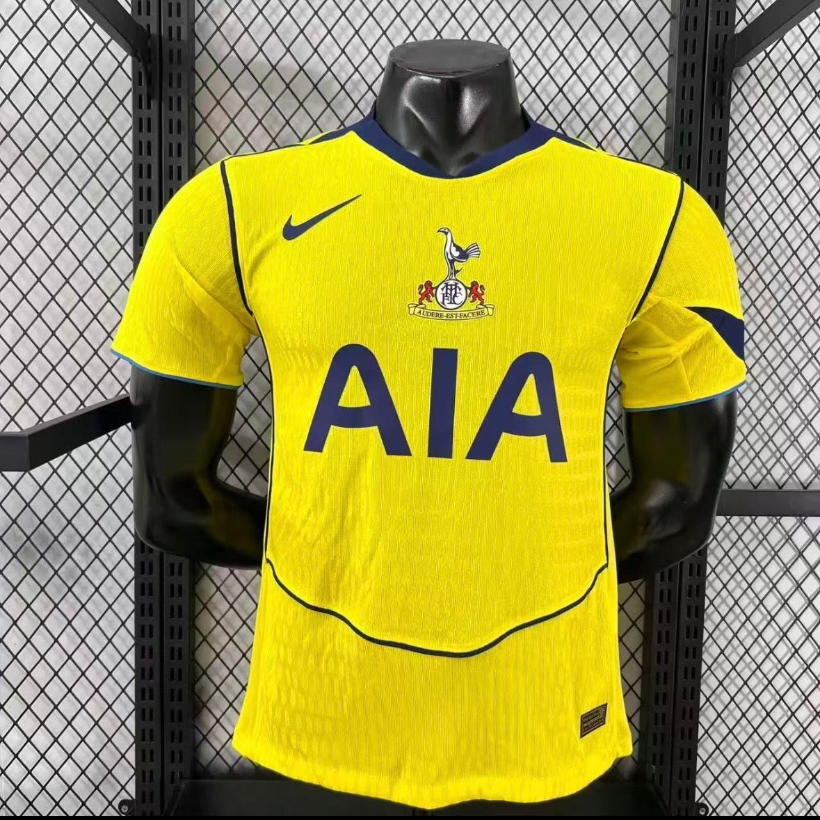Maillot Tottenham Extérieur Jaune 2025/2026 – Version Player