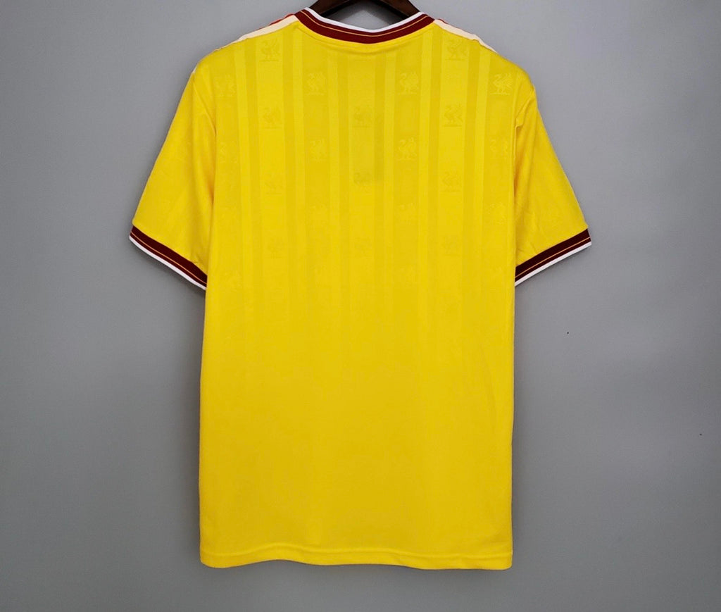 Maillot Rétro Liverpool Extérieur Jaune 1985/1986