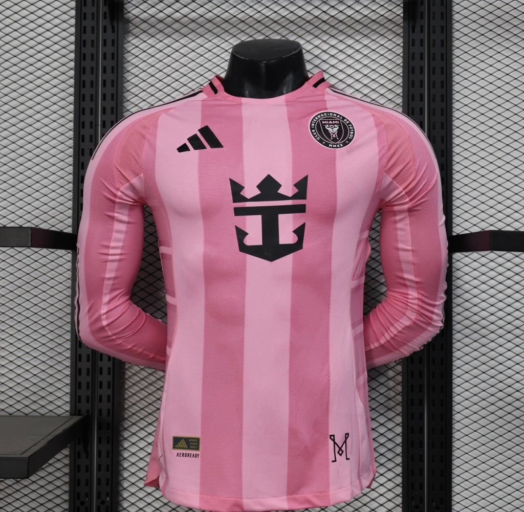 Maillot Inter Miami Domicile Manches Longues 2025/2026