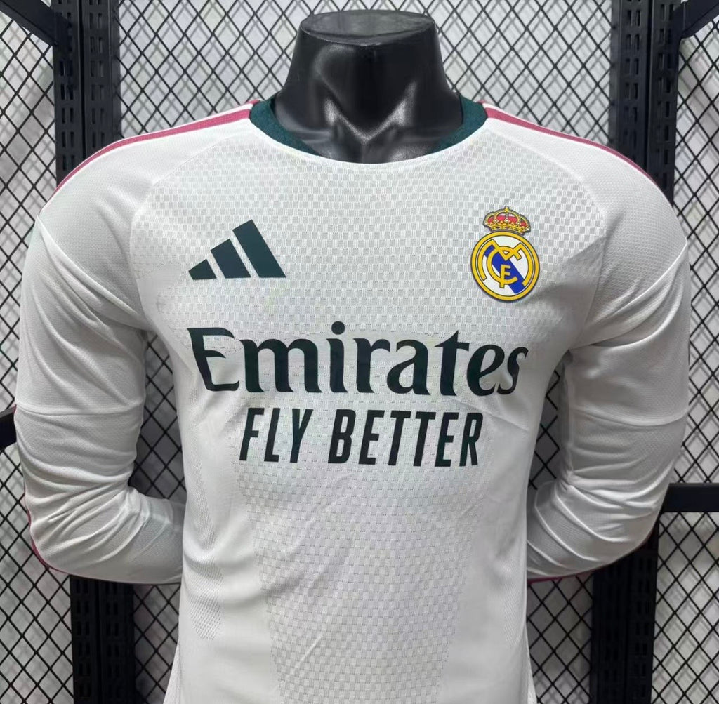 Maillot Real Madrid Domicile Manches Longues 2026/2027