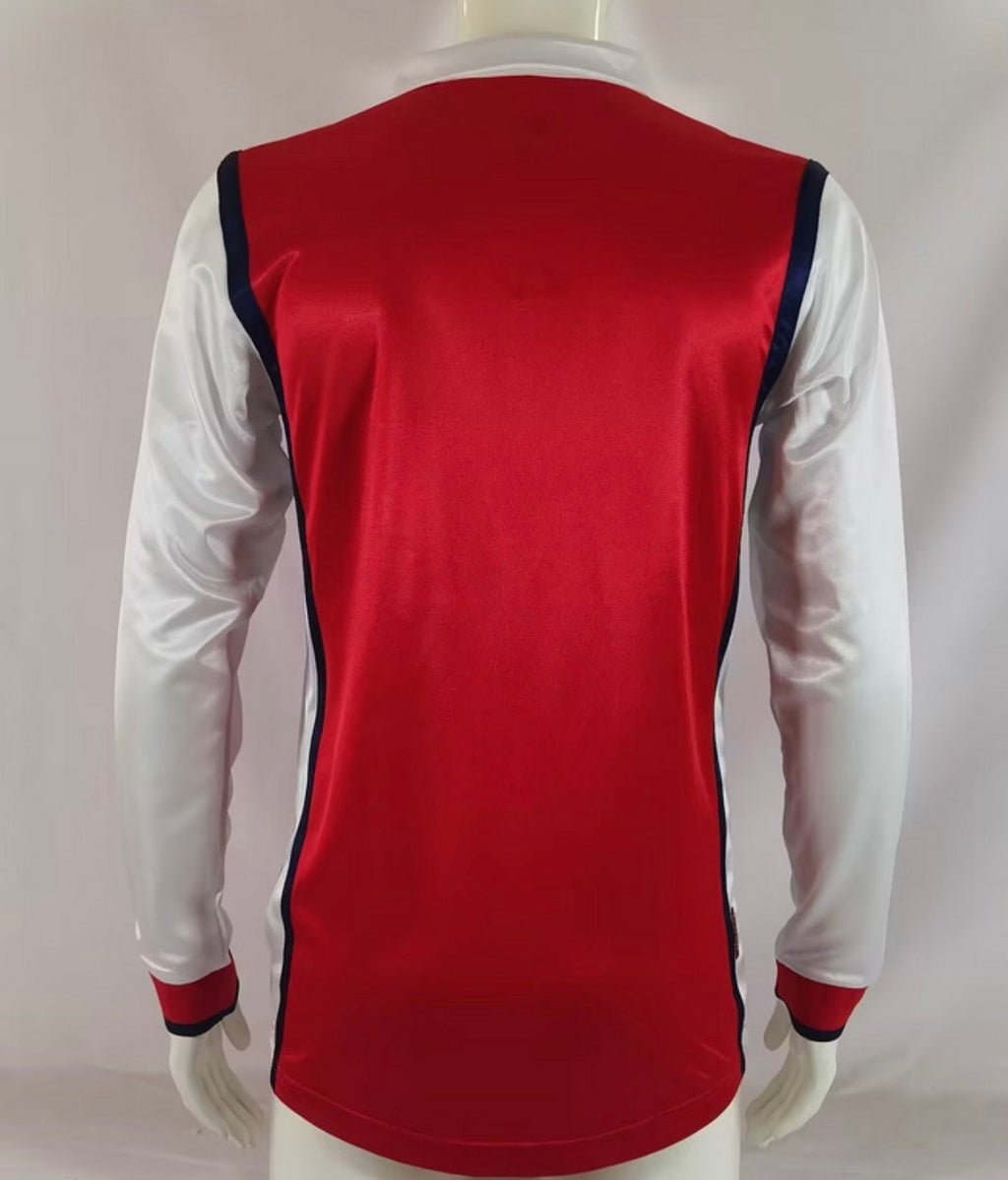 Maillot Rétro Arsenal Domicile Manches Longues 1998/1999