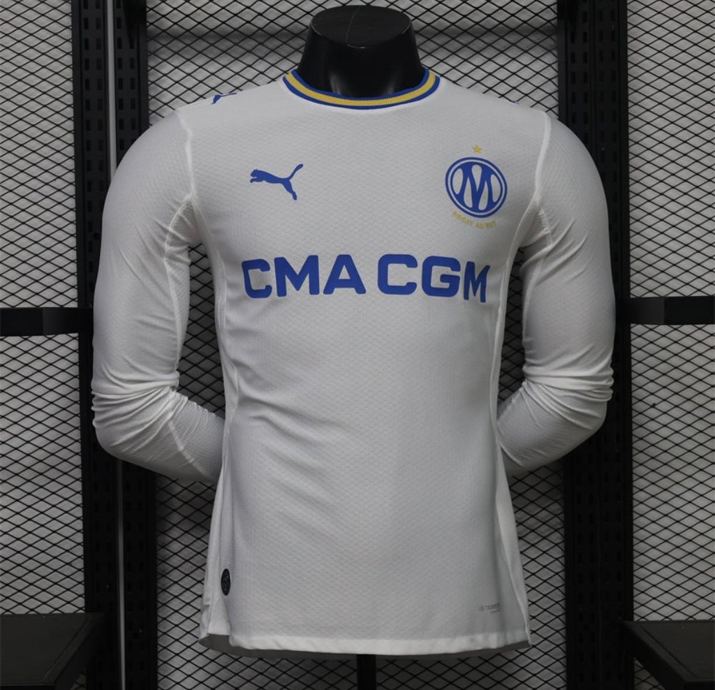 Maillot Olympique de Marseille Domicile Manches Longues 2026/2027