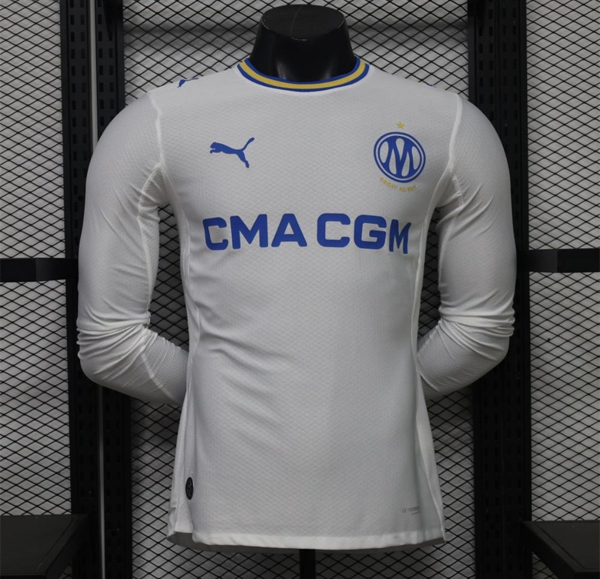Maillot Olympique de Marseille Domicile Manches Longues 2026/2027