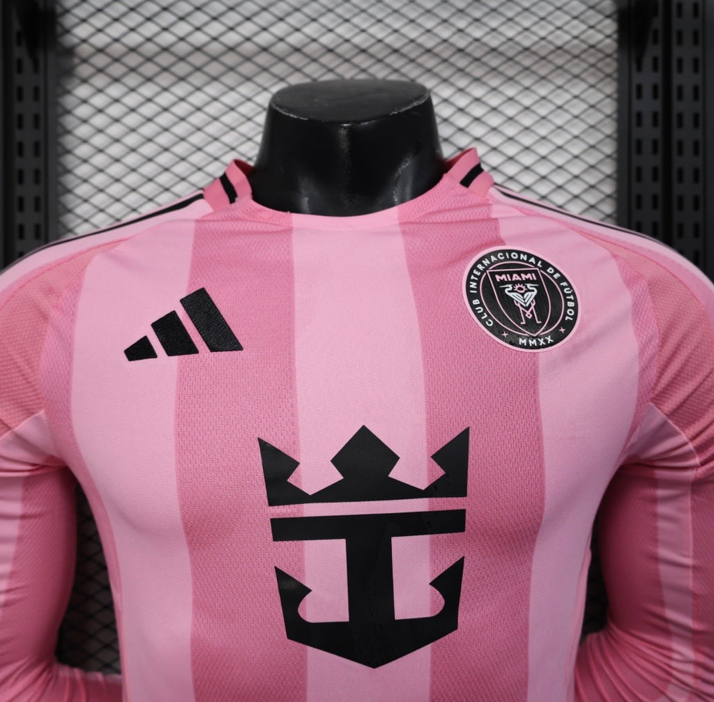 Maillot Inter Miami Domicile Manches Longues 2025/2026