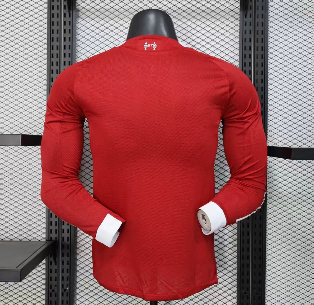 Maillot Liverpool Domicile Manches Longues 2025/2026