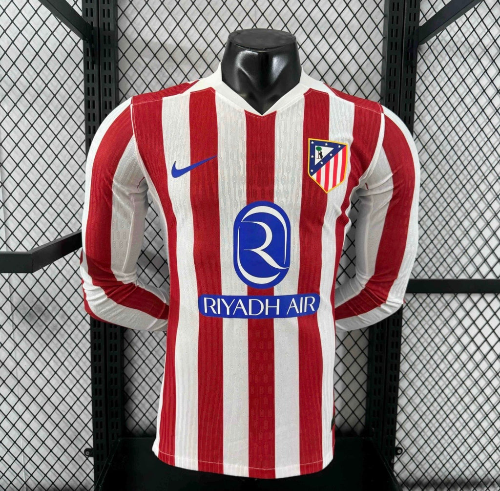 Maillot Atlético Madrid Domicile Manches Longues 2025/2026