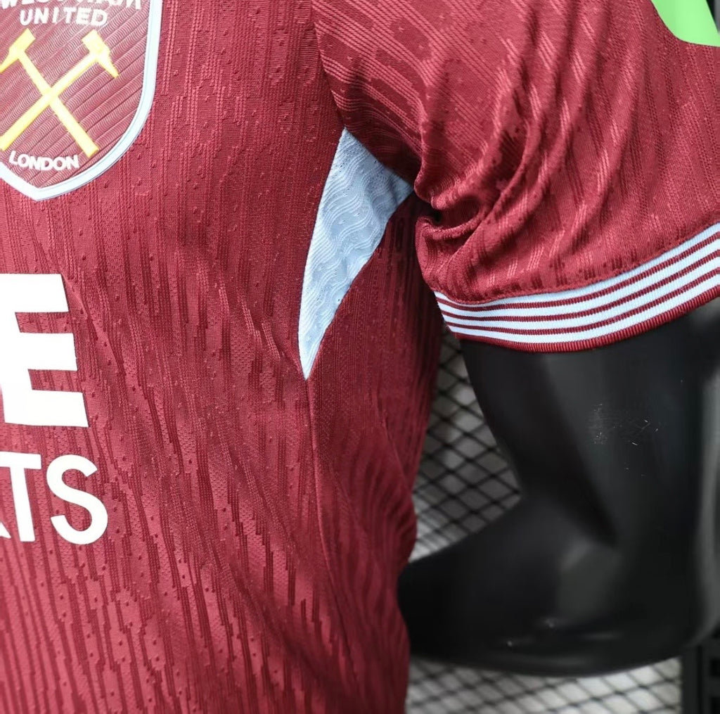 Maillot West Ham United Domicile 2025/2026 – Version Player