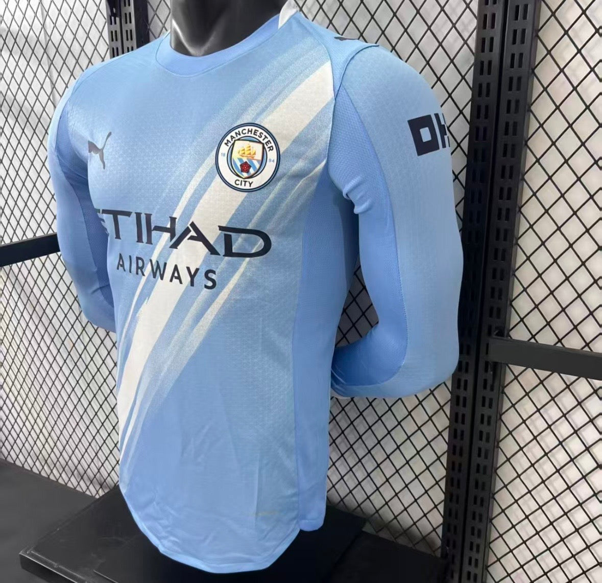 Maillot Manchester City Domicile Manches Longues 2025/2026