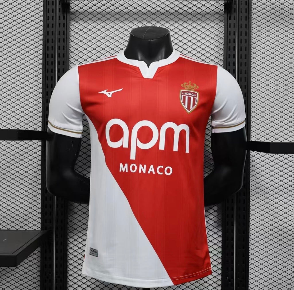 Maillot AS Monaco domicile 2025/2026 – Version joueur