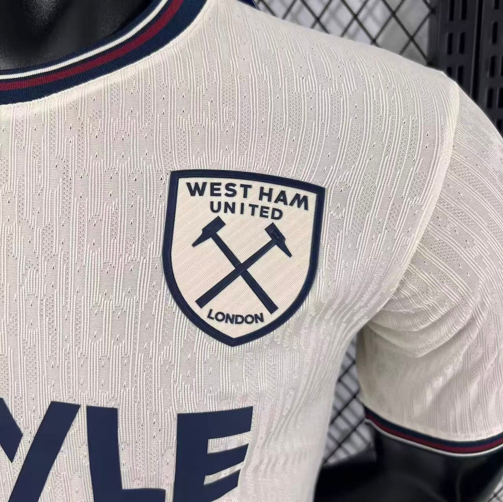 Maillot West Ham United Extérieur 2025/2026 – Version Player