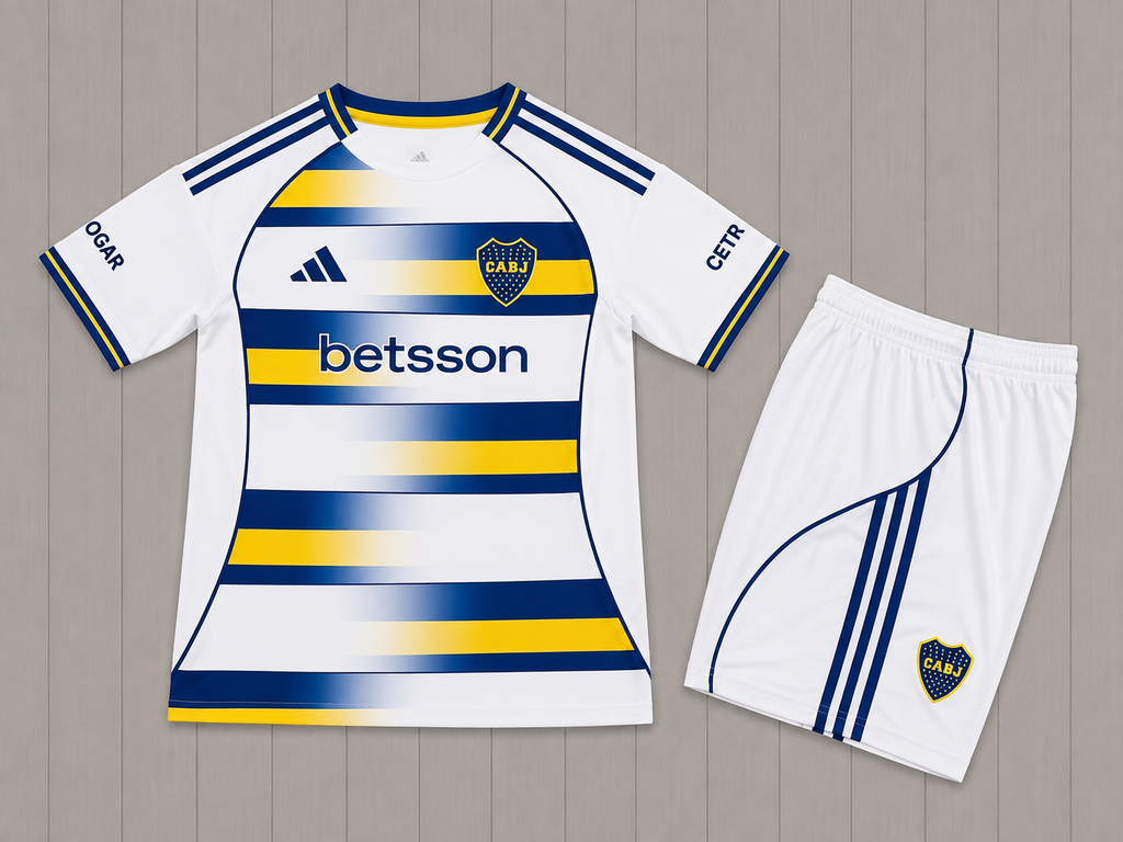 Ensemble Boca Juniors Third 2026/2027 – Enfant & Adulte