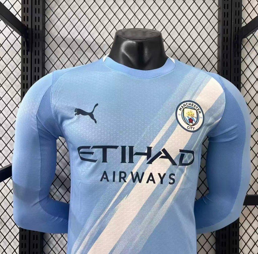 Maillot Manchester City Domicile Manches Longues 2025/2026