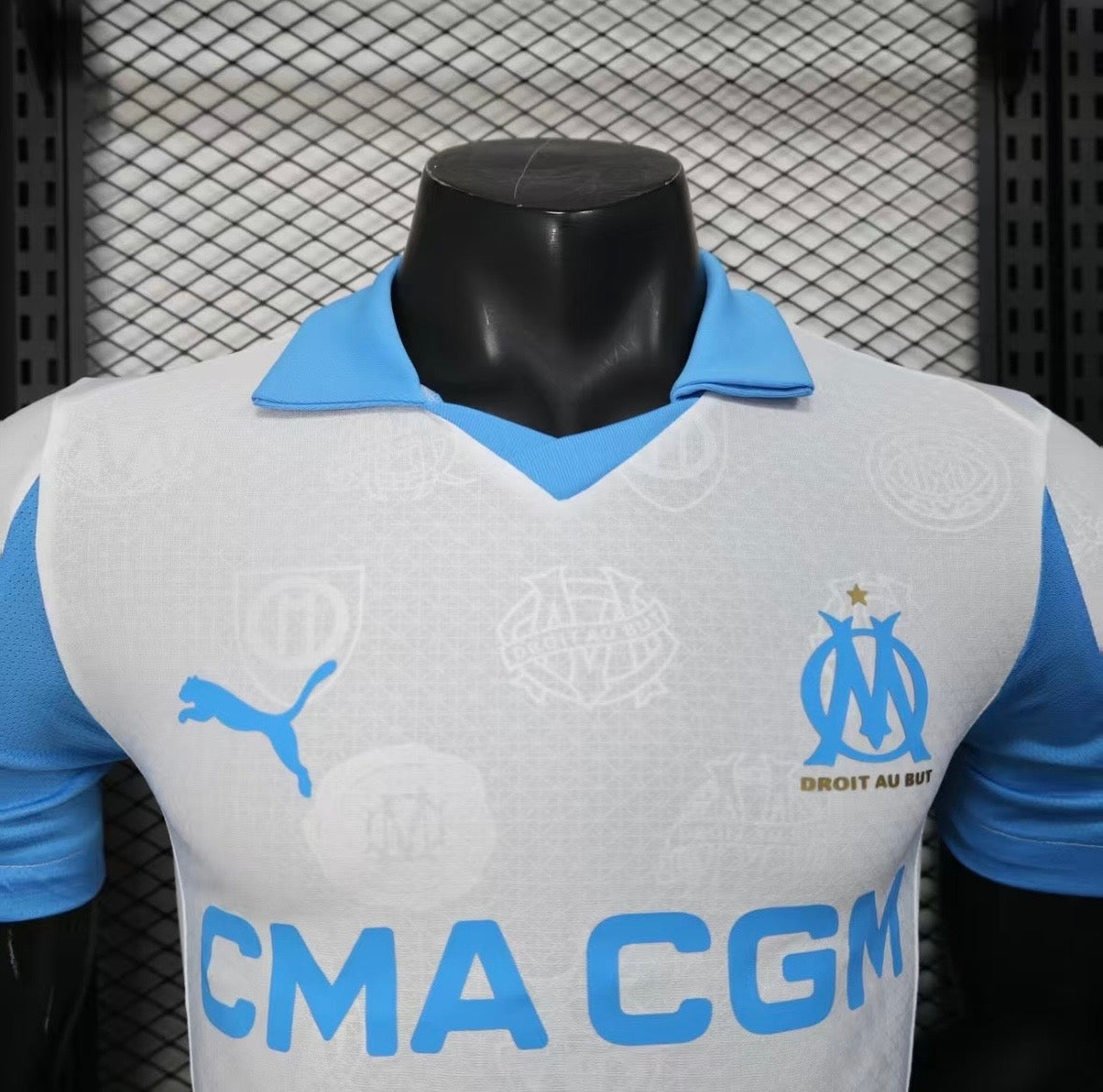 Maillot OM domicile 2025/2026 – Version Player