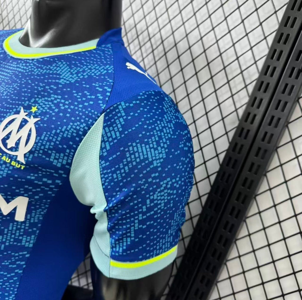 Maillot OM Third bleu 2025/2026 – Version Player