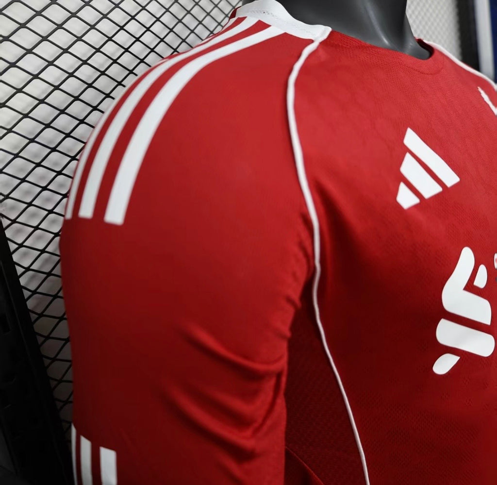 Maillot Liverpool Domicile Manches Longues 2025/2026