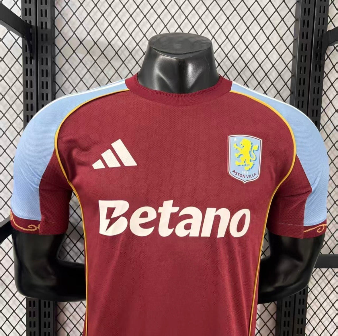 Maillot Aston Villa Domicile 2025/2026 – Version Player