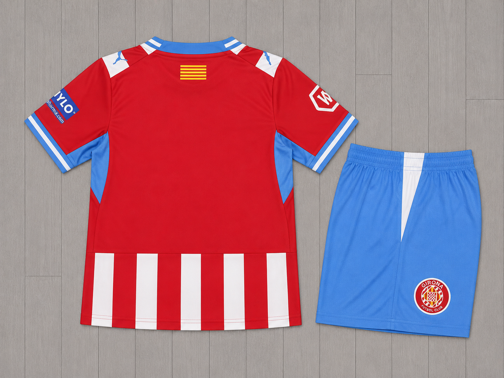 Ensemble Girona FC Domicile 2026/2027 – Enfant & Adulte