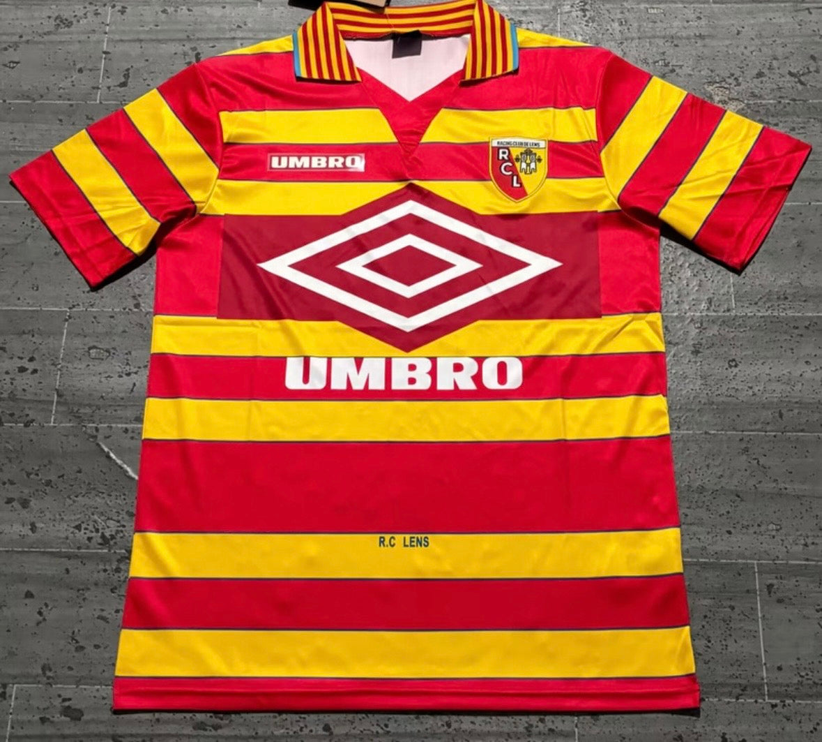 Maillot Rétro RC Lens Domicile 1998/1998