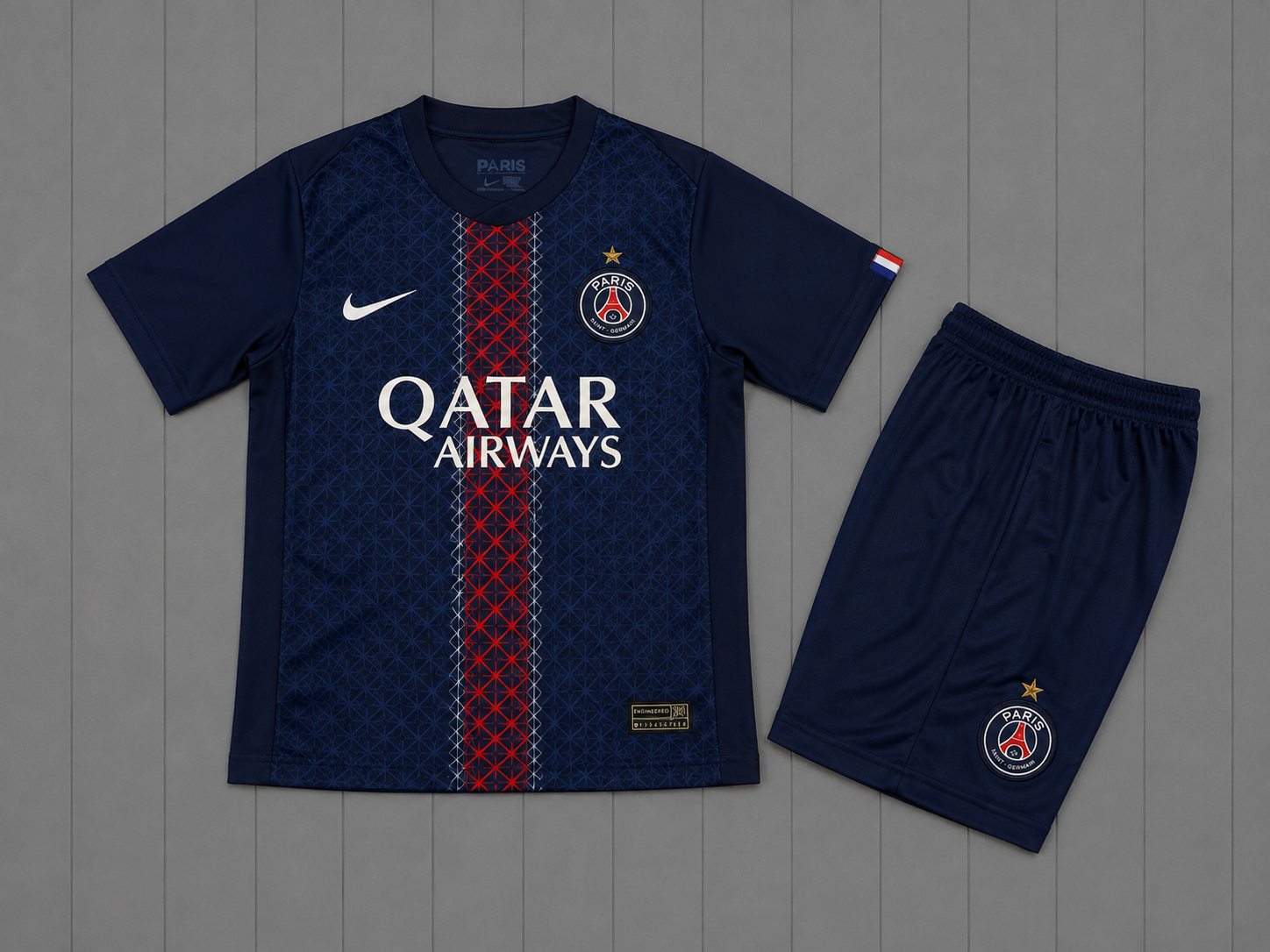 Ensemble PSG Champions d’Europe 2025/2026 - Enfant & Adulte