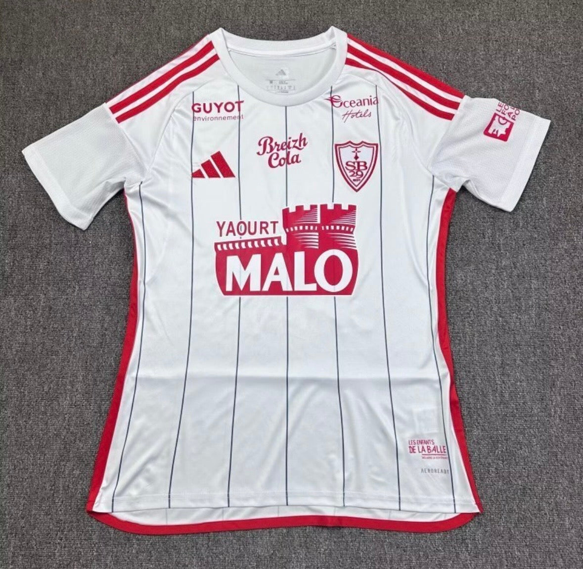 Maillot Stade Brestois Extérieur 2025/2026 – Version Fan