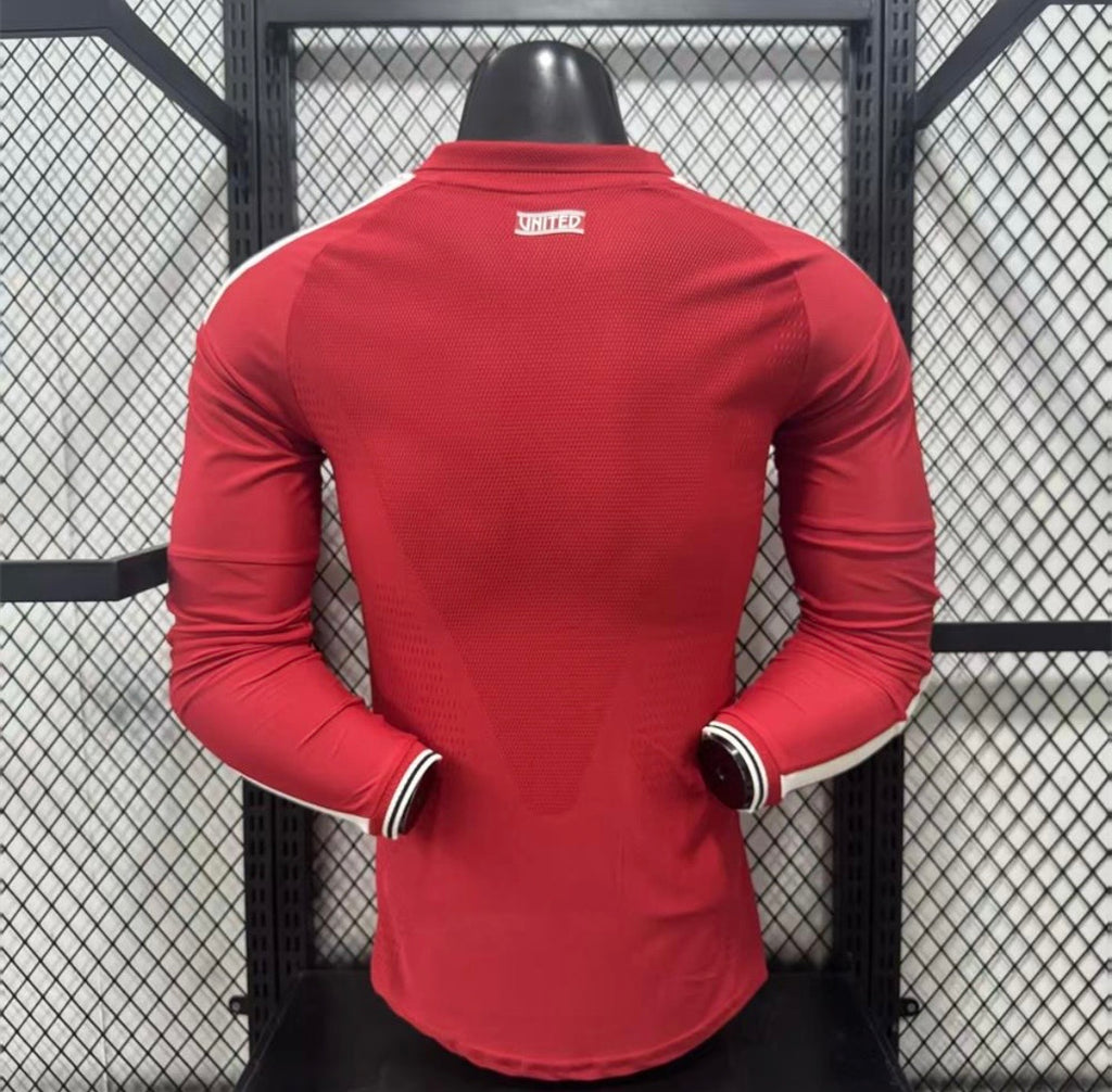 Maillot Manchester United Domicile Manches Longues 2026/2027