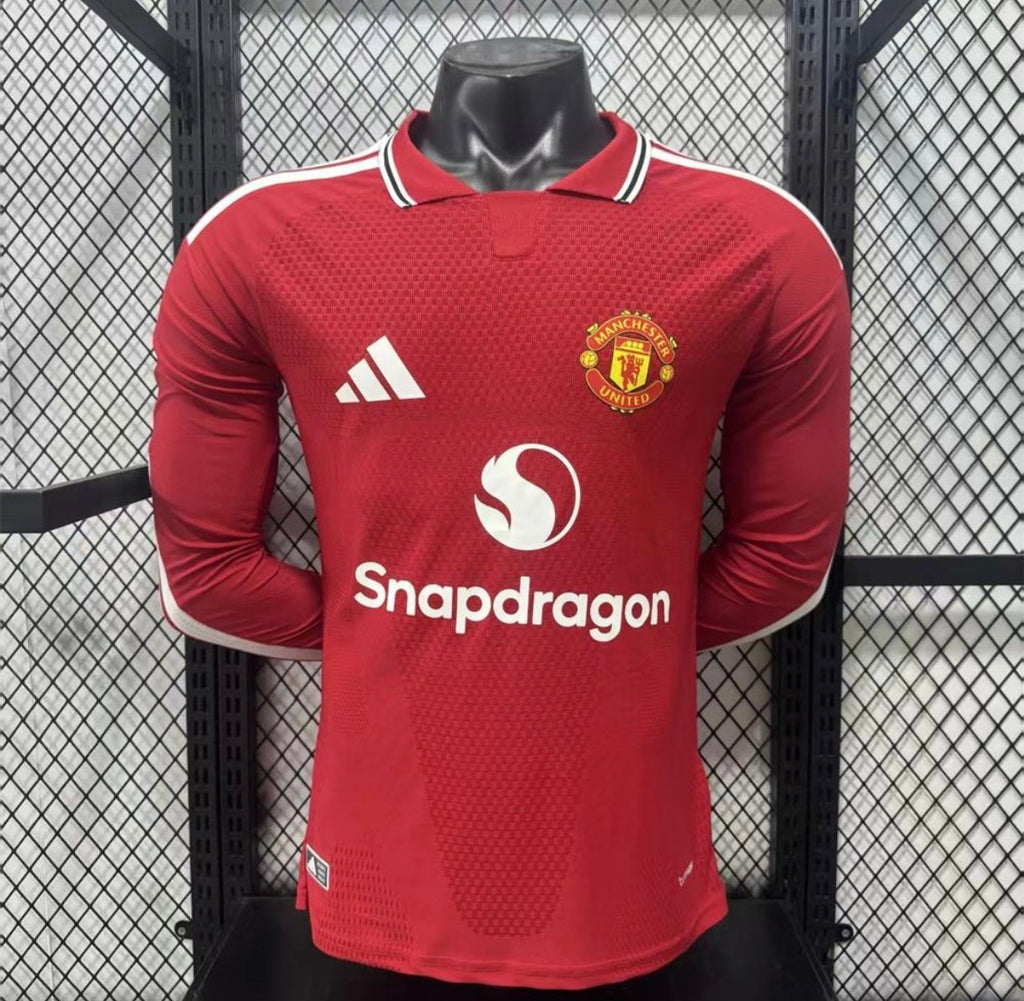 Maillot Manchester United Domicile Manches Longues 2026/2027
