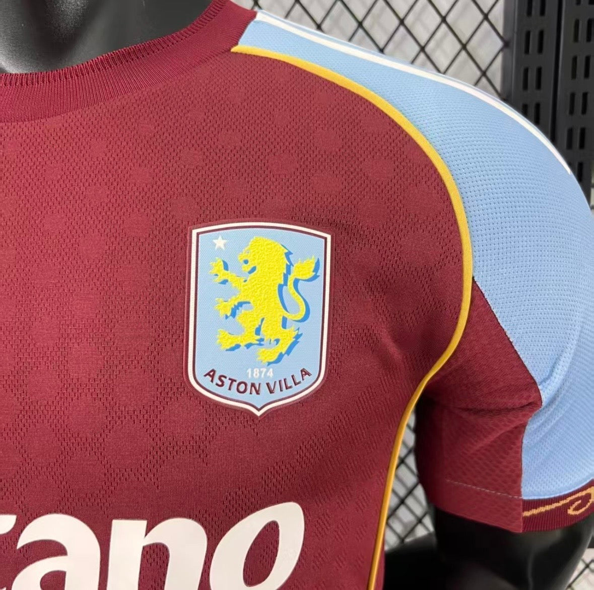 Maillot Aston Villa Domicile 2025/2026 – Version Player