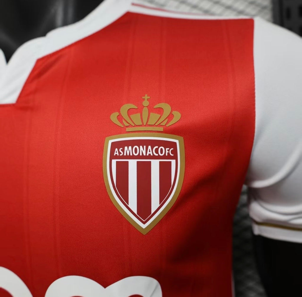 Maillot AS Monaco domicile 2025/2026 – Version joueur