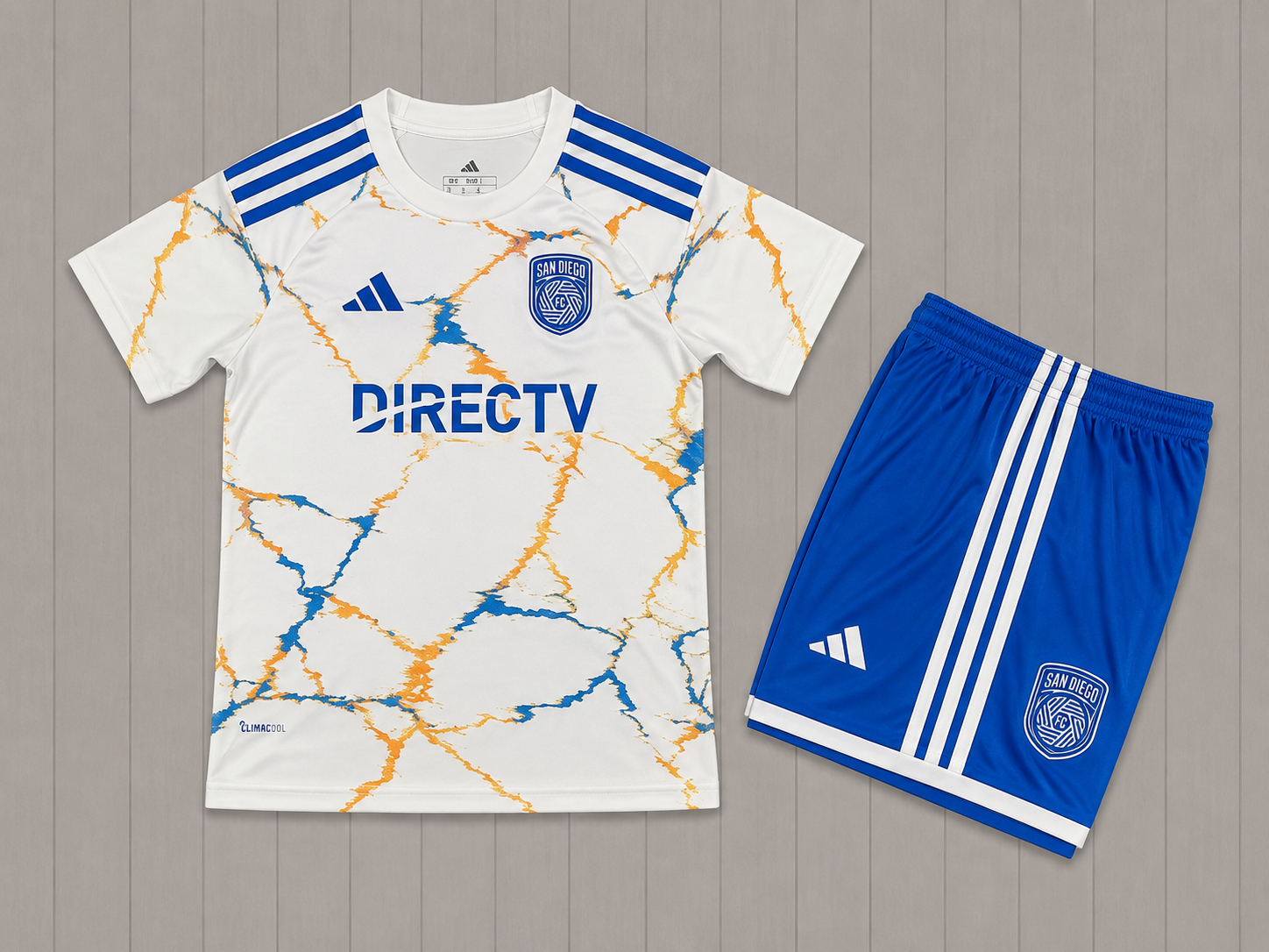 Ensemble San Diego Extérieur FC 2026/2027 – Enfant & Adulte