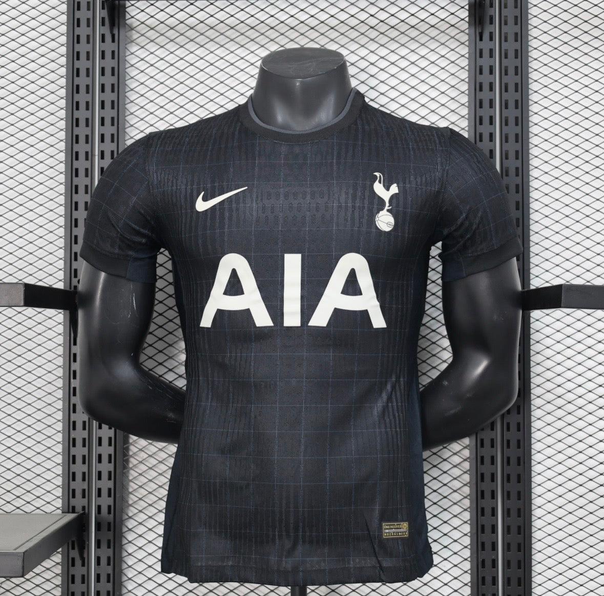 Maillot Tottenham Third Noir 2025/2026 – Version Player