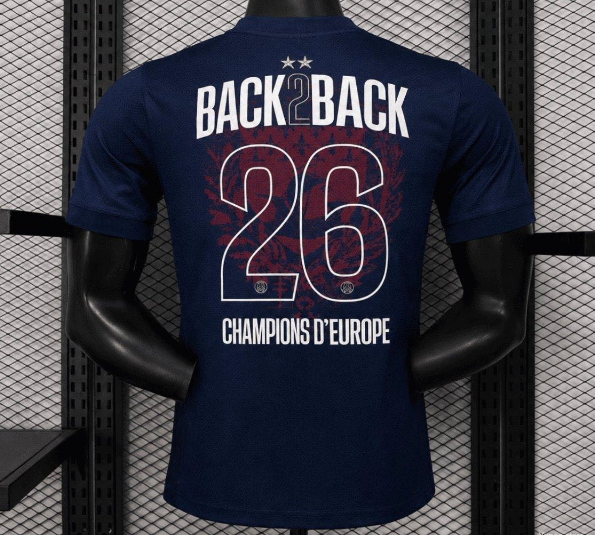 Maillot PSG Domicile Champions d’Europe 2026