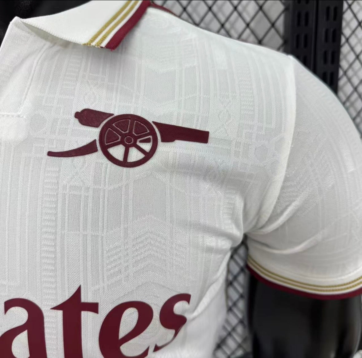 Maillot Player Version Arsenal FC Extérieur 2025/2026 – Blanc