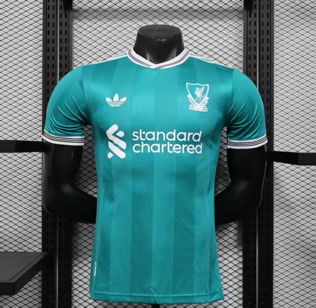 Maillot Liverpool Third Turquoise 2025/2026 – Version Player