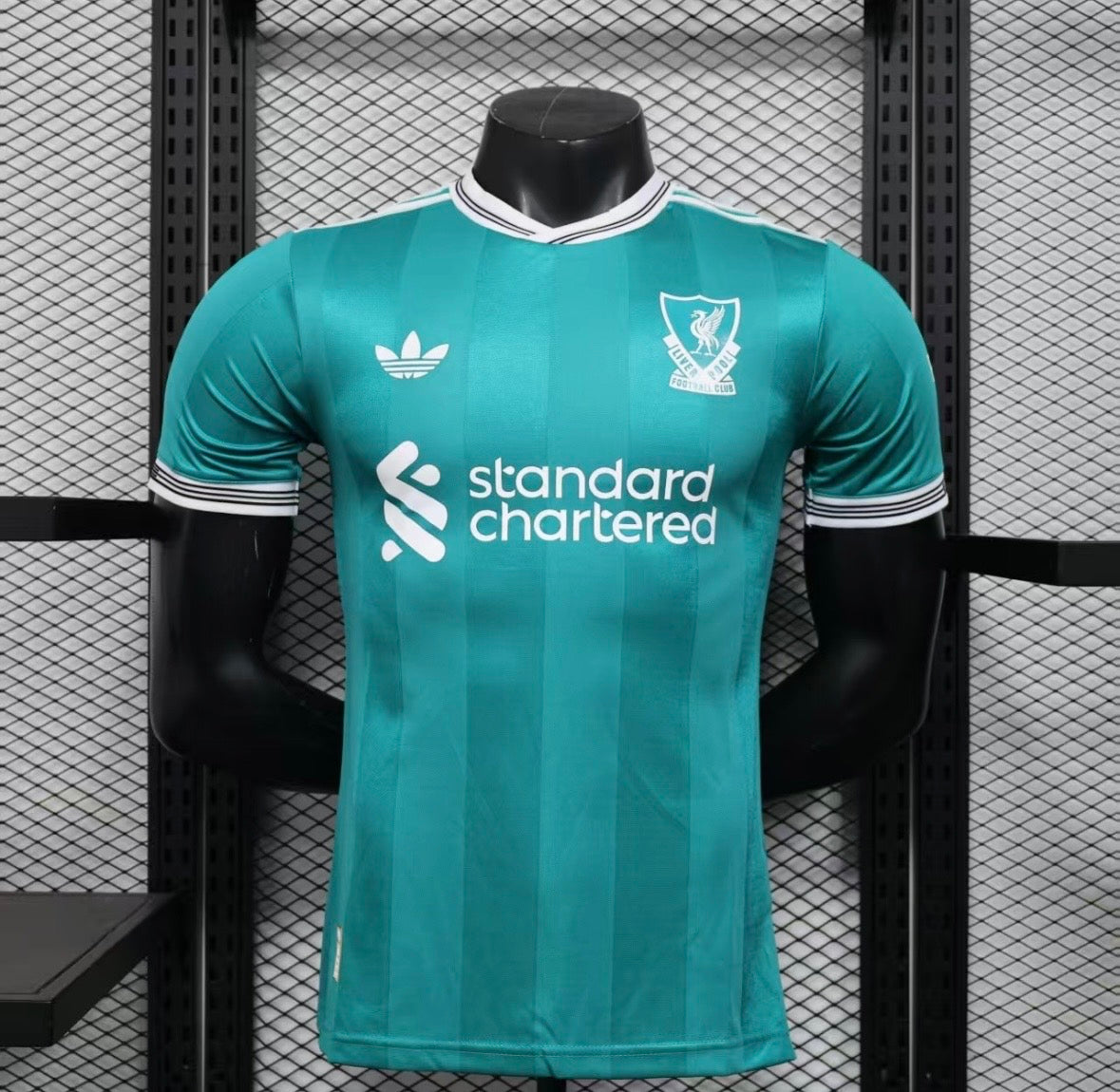 Maillot Liverpool Third Turquoise 2025/2026 – Version Player