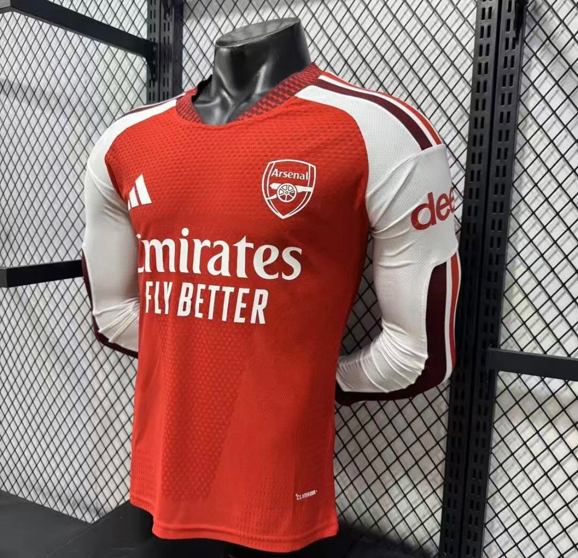 Maillot Arsenal Domicile Manches Longues 2026/2027