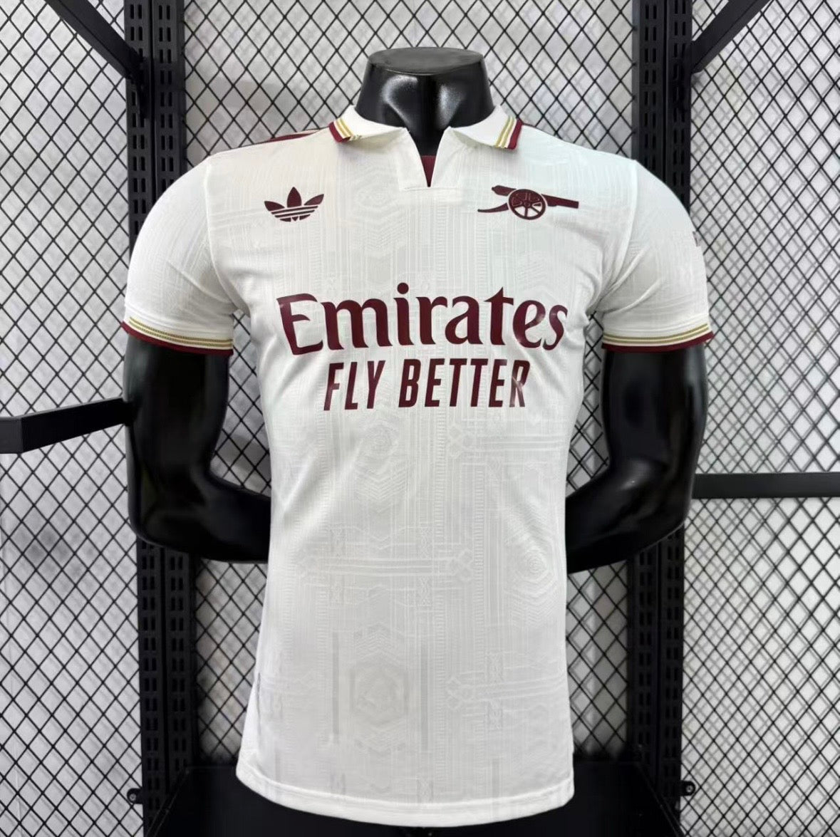 Maillot Player Version Arsenal FC Extérieur 2025/2026 – Blanc