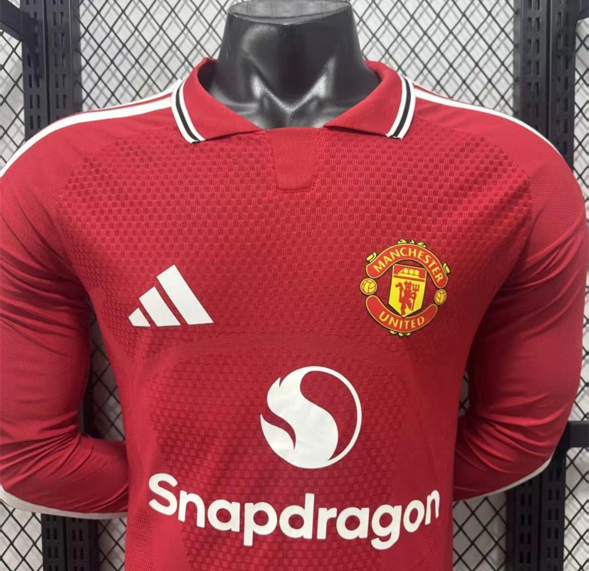 Maillot Manchester United Domicile Manches Longues 2026/2027