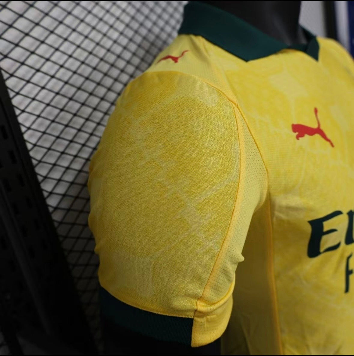 Maillot AC Milan Extérieur 2025/2026 – Version Player (Jaune)