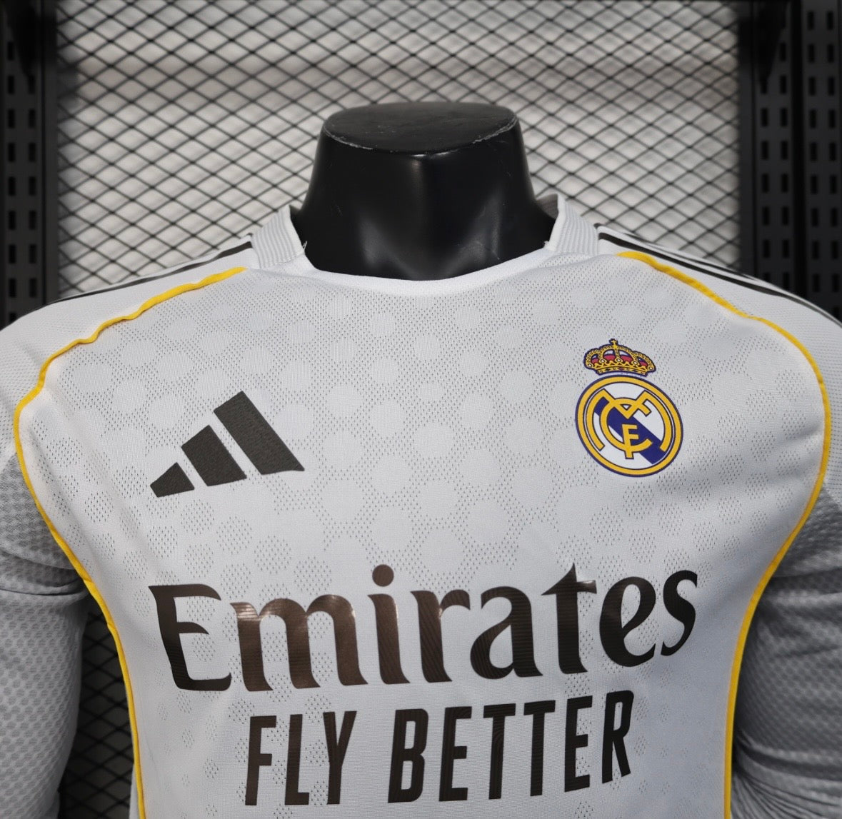 Maillot Real Madrid Domicile Manches Longues 2025/2026
